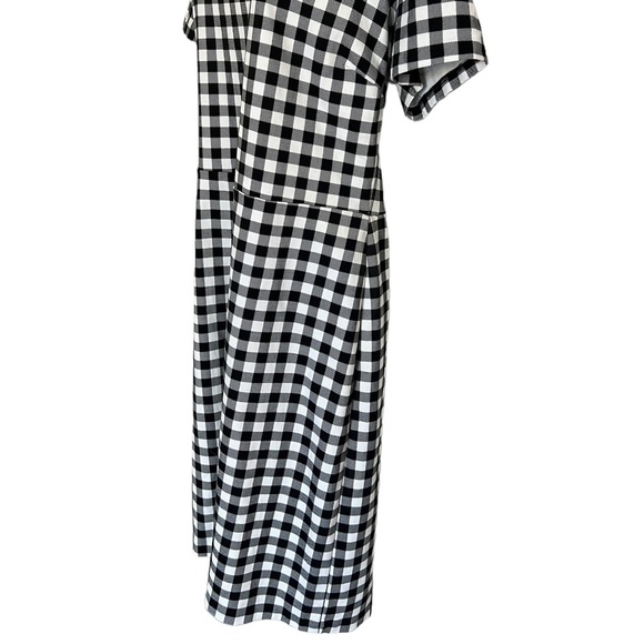 Old Navy | Black and White Checkered Dress - Picture 3 of 6